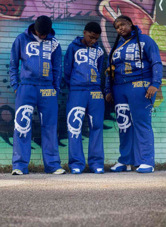 Rhinestone Tracksuit